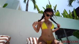 สาวอินฟลูเงี่ยนจัด โดนควยใหญ่กระแทกหีข้างสระแตกในคาหีโชก